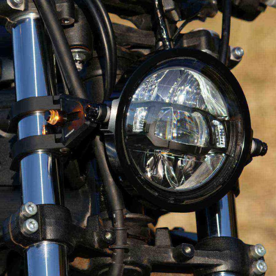 5.75インチLEDヘッドライトレンズユニット 『フロストセイバー