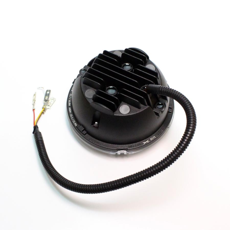 5.75インチLEDヘッドライトレンズユニット 『フロストセイバー