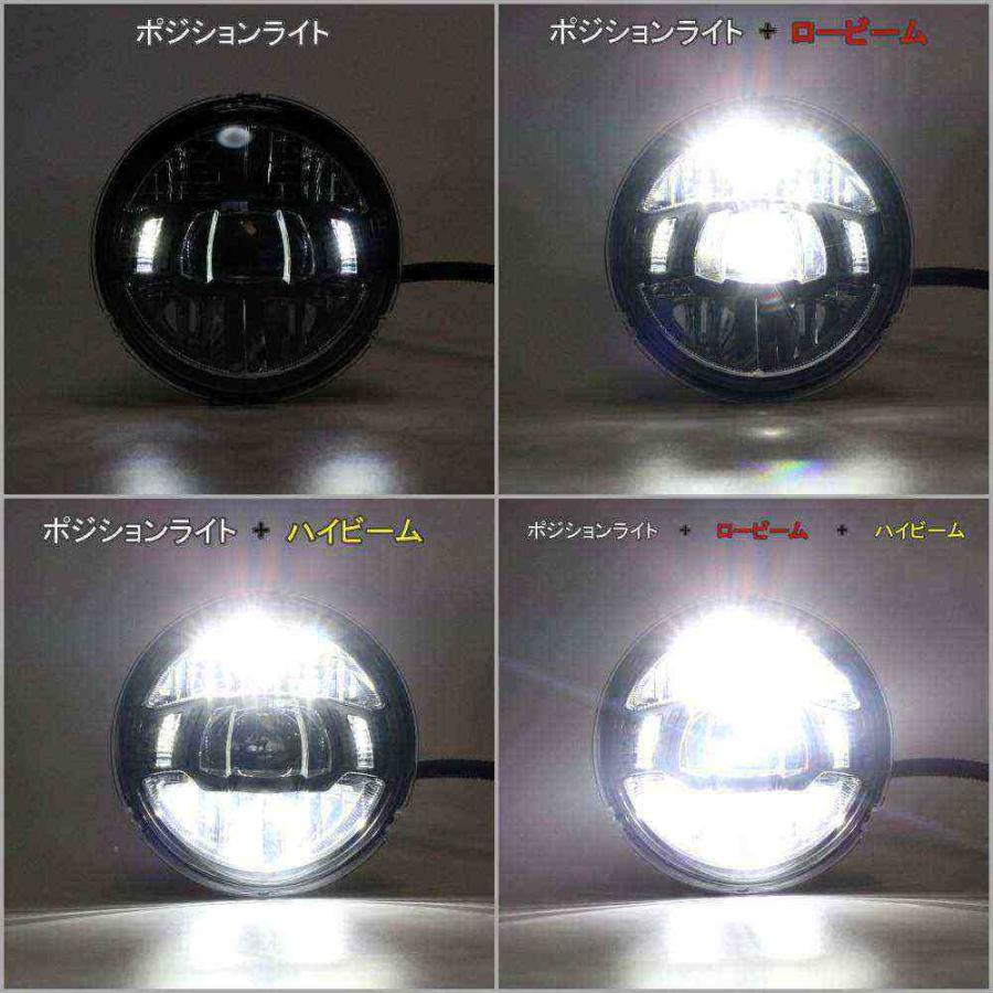 5.75インチLEDヘッドライトレンズユニット 『フロストセイバー
