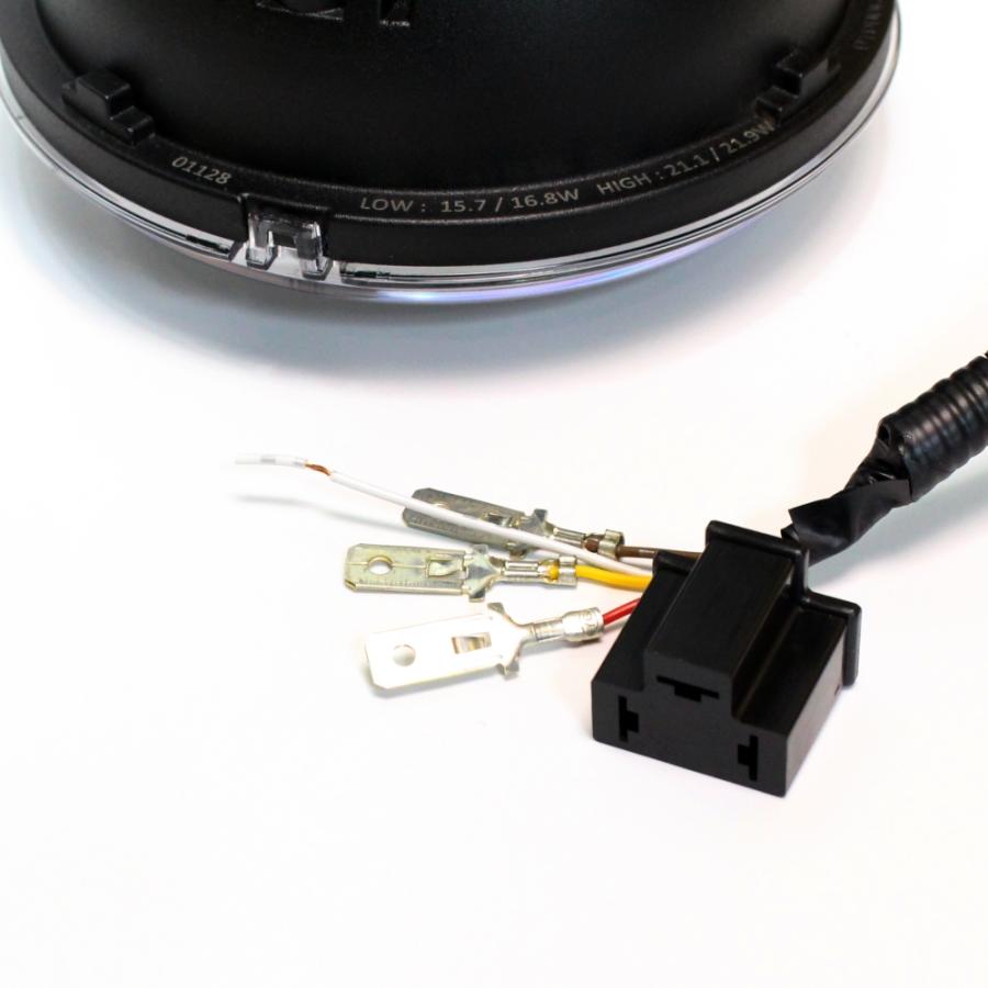 5.75インチLEDヘッドライトレンズユニット 『フロストセイバー