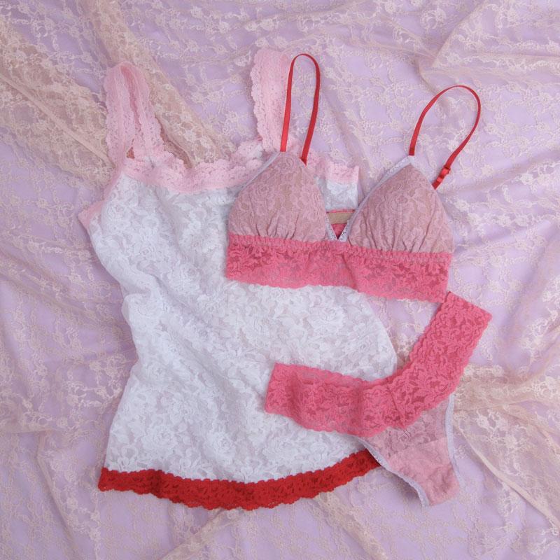 hanky panky×Casselini】カラープレイ クラシック キャミソール