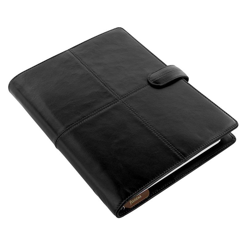 Filofax クラシックステッチ A5 ブラックの画像