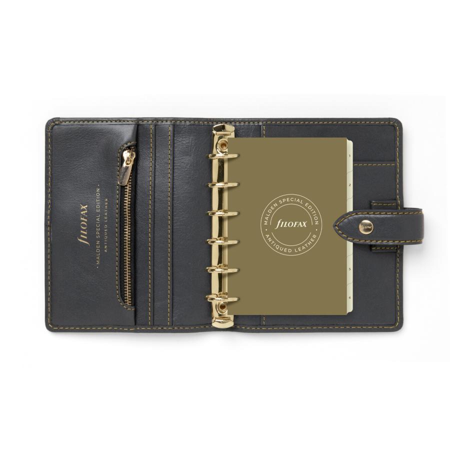 Filofax マルデン スモール チャコール スペシャルエディション