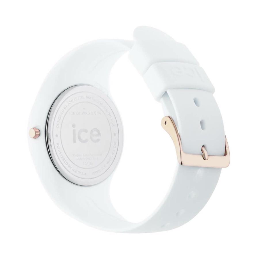 000981 【10気圧防水】ICE-Watch/アイスウォッチ  ICE glam - ホワイト - スモール 時計 腕時計 レディース｜itempost｜03
