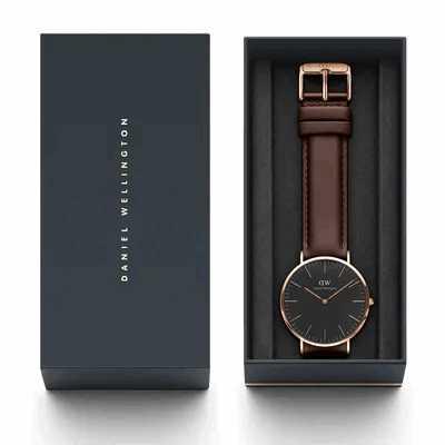 【正規取扱店】Daniel Wellington/ダニエルウェリントン クラシックブラック ブリストル/ローズゴールド 40mm DW00100125 時計 腕時計 メンズ｜itempost｜04