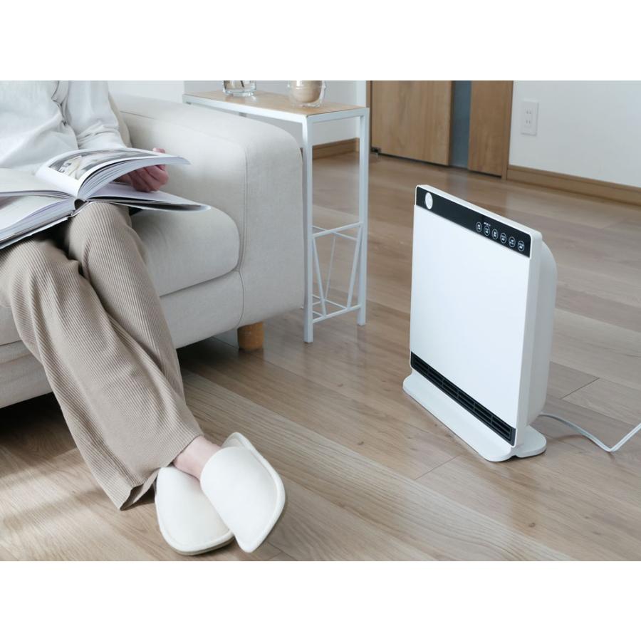 THREEUP/スリーアップ】人感 室温センサー付大風量パネルセラミック