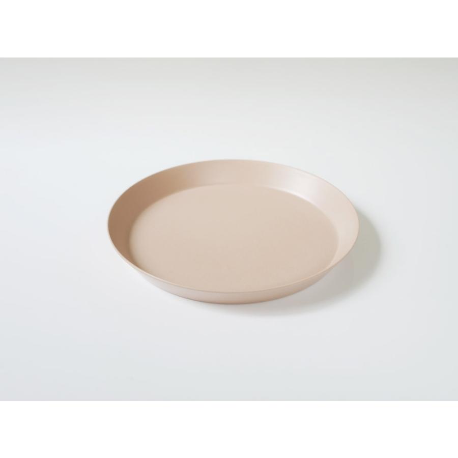 【ideaco/イデアコ】usumono plate Φ18cm ベージュ｜itempost｜02