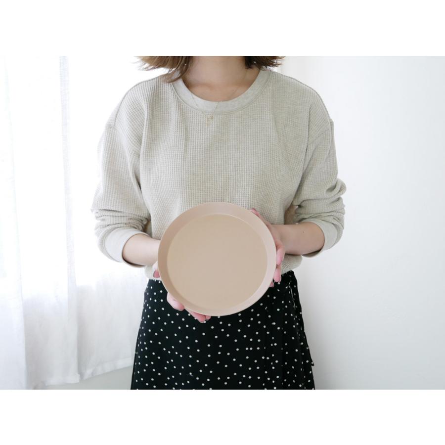 【ideaco/イデアコ】usumono plate Φ18cm ベージュ｜itempost｜10