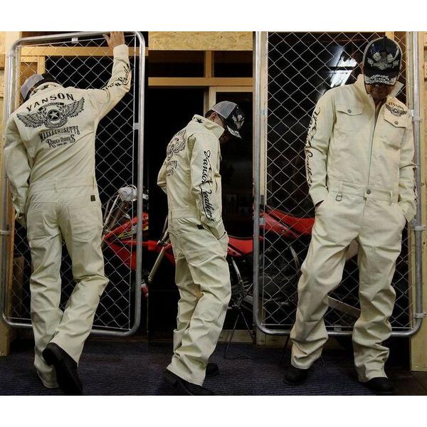 高級感 Vanson バンソン Nvao 902 ストレッチツイルオールインワン ウイング ワンスター ナチュラル 独創的 Zoetalentsolutions Com