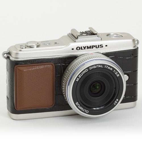 売約済み❤️お洒落な革張りボディ❤️OLYMPUS E-P1レンズキット❤️ Amazon | OLYMPUS ミラーレス一眼 E-P1 レンズキット シルバー E-P1
