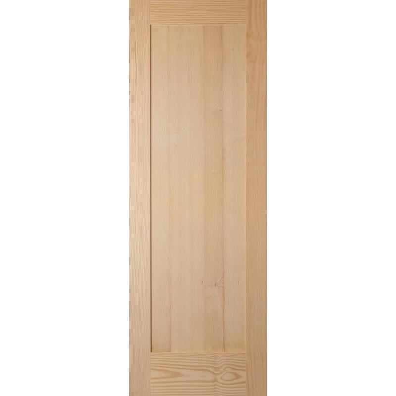 木製室内ドア　巾813mm　[片開きセット]　20P　枠巾選択あり　枠セット　ノックダウン　クリアパイン　塗装選択あり