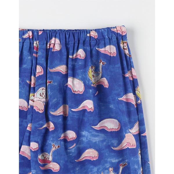 ワコール wacoal ツモリチサト tsumori chisato ツモリチサトスリープ UDT310 女性用 レディース パジャマ ルームウェア セットアップ 9分袖 9分丈 前開きタイ_5