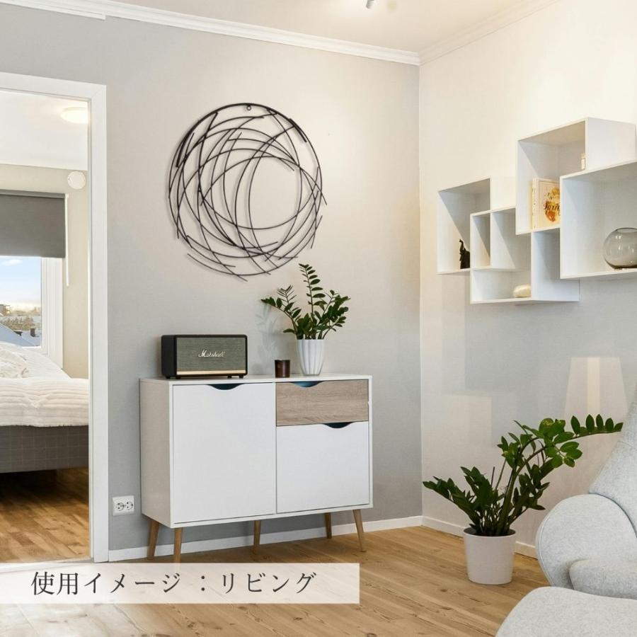 壁飾り シンプルモダン ウォールアート 幅83cm×高さ86cm｜おしゃれなインテリアの輸入雑貨イエ【公式通販】の画像