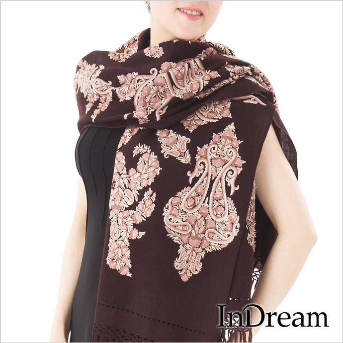 50 Off 刺繍ストール アーリ バーガンディ ベージュ ギフト 誕生日 プレゼント 着物ショール 最適な価格 Zoetalentsolutions Com