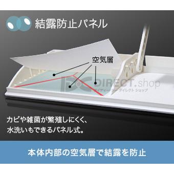 アシスト・ルーバー AL-03W 貼付式｜エアコンの風よけ風向調整板で空調効率化｜40個セット｜itempost｜15