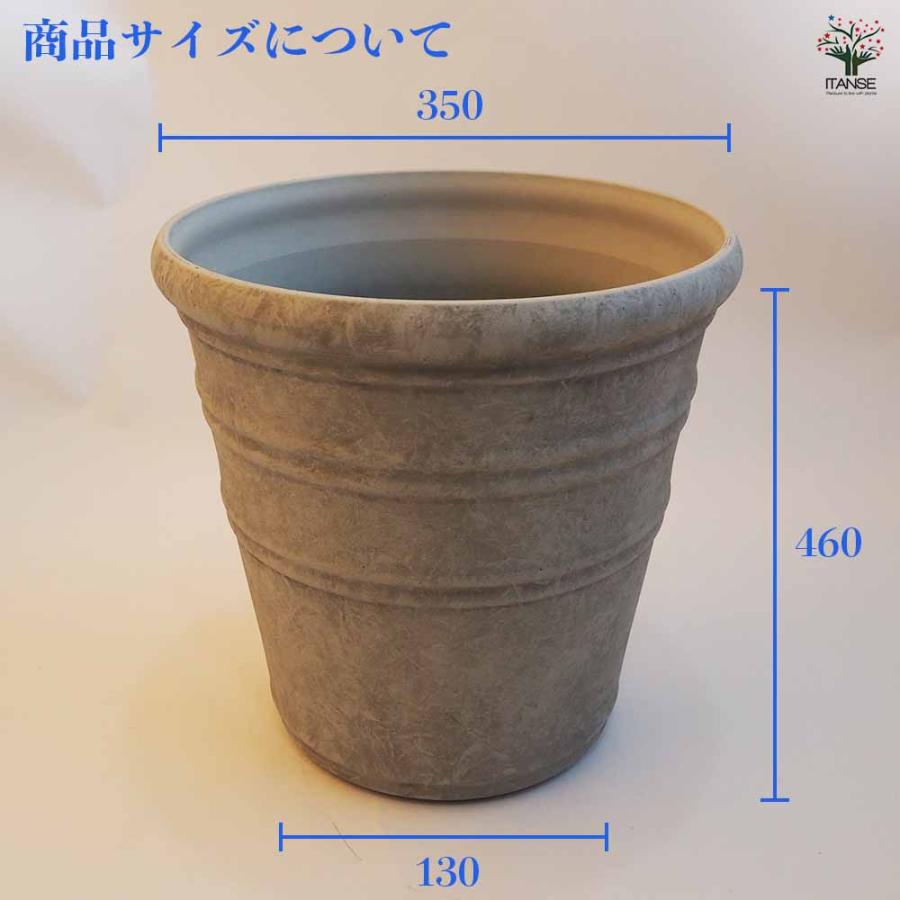 鉢カバー 鉢 トロワグレイブサークルSグレー 【鉢カバー ／1個売り】_2