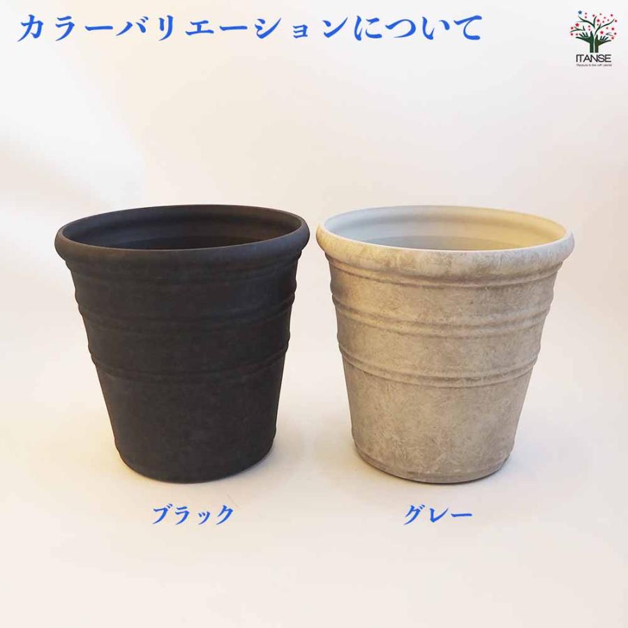 鉢カバー 鉢 トロワグレイブサークルSグレー 【鉢カバー ／1個売り】_3