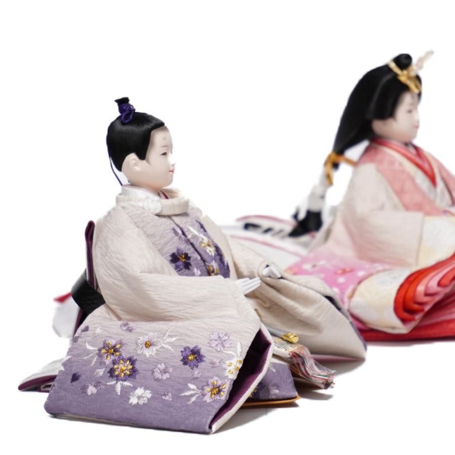 【雛人形】小三五 たもナチュラル 五人揃い三段収納飾り | 雛聖作_6