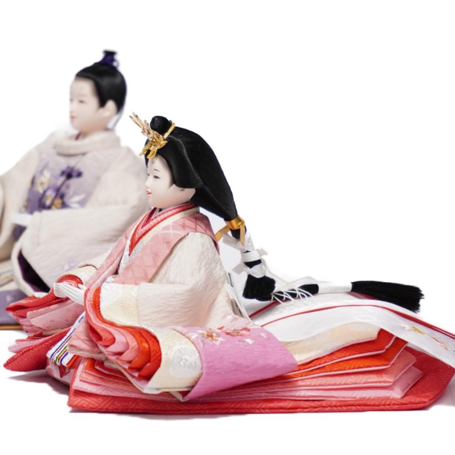 【雛人形】小三五 たもナチュラル 五人揃い三段収納飾り | 雛聖作_7
