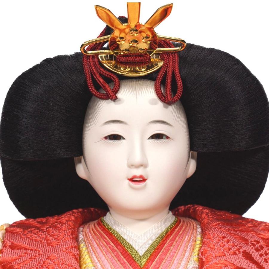 【雛人形】京十番 高雄 宝相華文様 親王飾り〈小出松寿作〉[243-204]_8