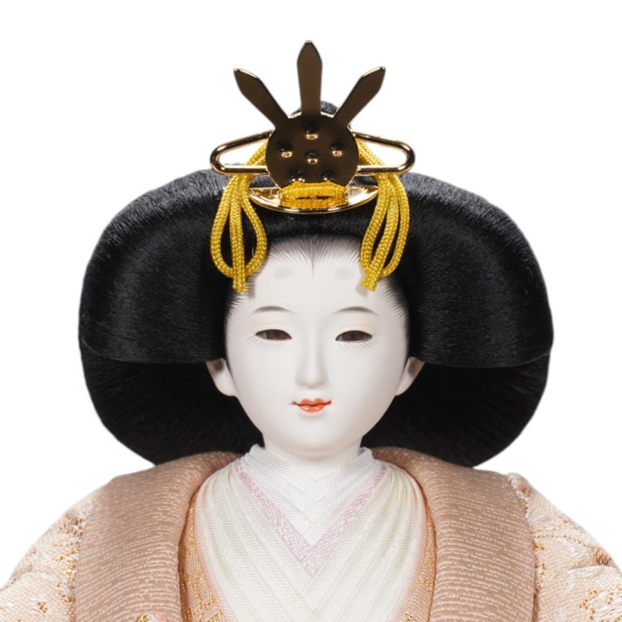 【雛人形】京十一番 高雄 唐花唐草文様 親王揃い収納飾り〈小出松寿作〉[253-032]_7