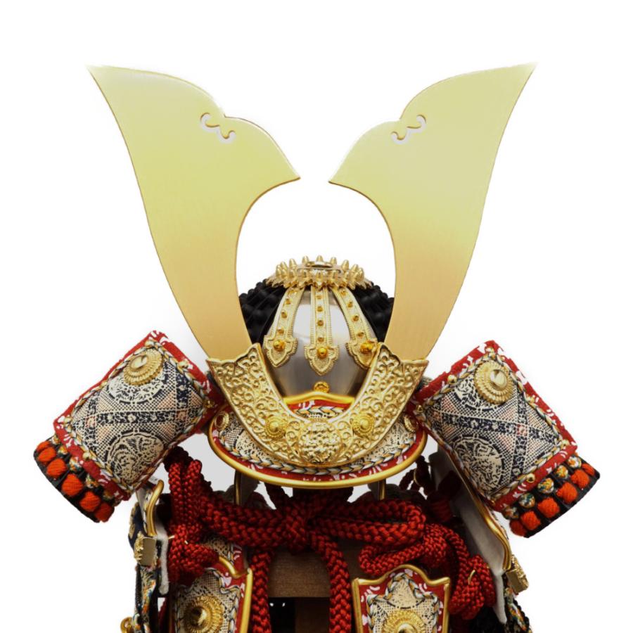五月人形】五分之一 源氏八領 楯無鎧 奉納鎧飾り〈雄山作〉[245-202