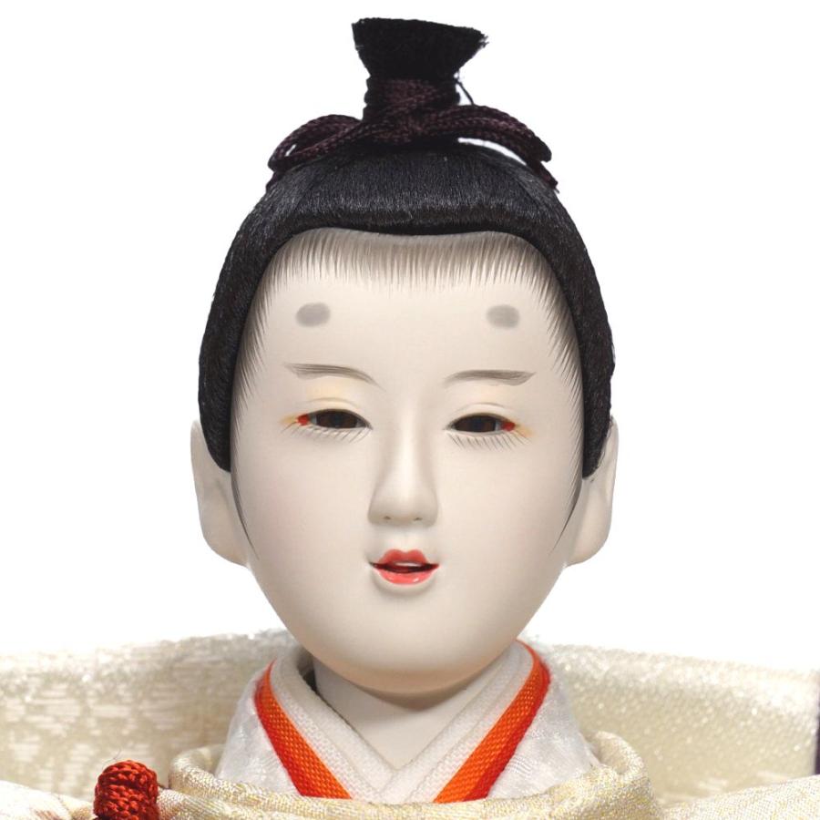 【雛人形】京十番 京友禅(鶴) 親王飾り〈千匠作〉[213-147]_7