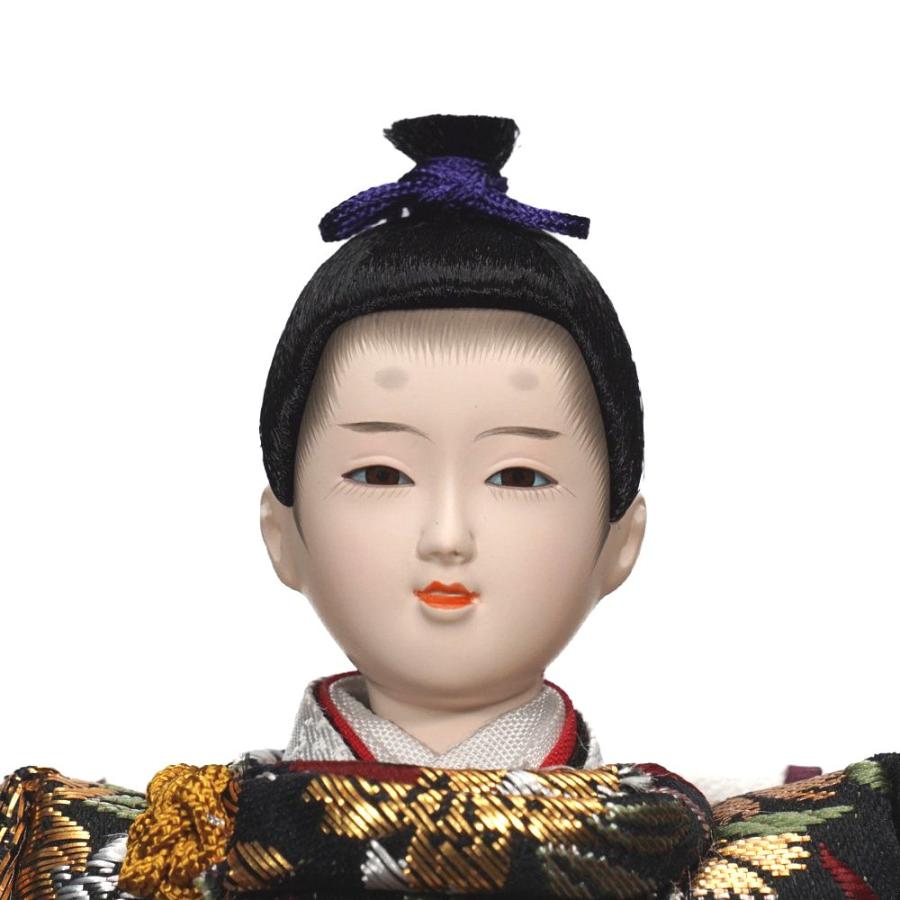 【雛人形】柳 研ぎ出し曙塗 五人揃い三段収納飾り〈雛聖作〉[213-032]_8