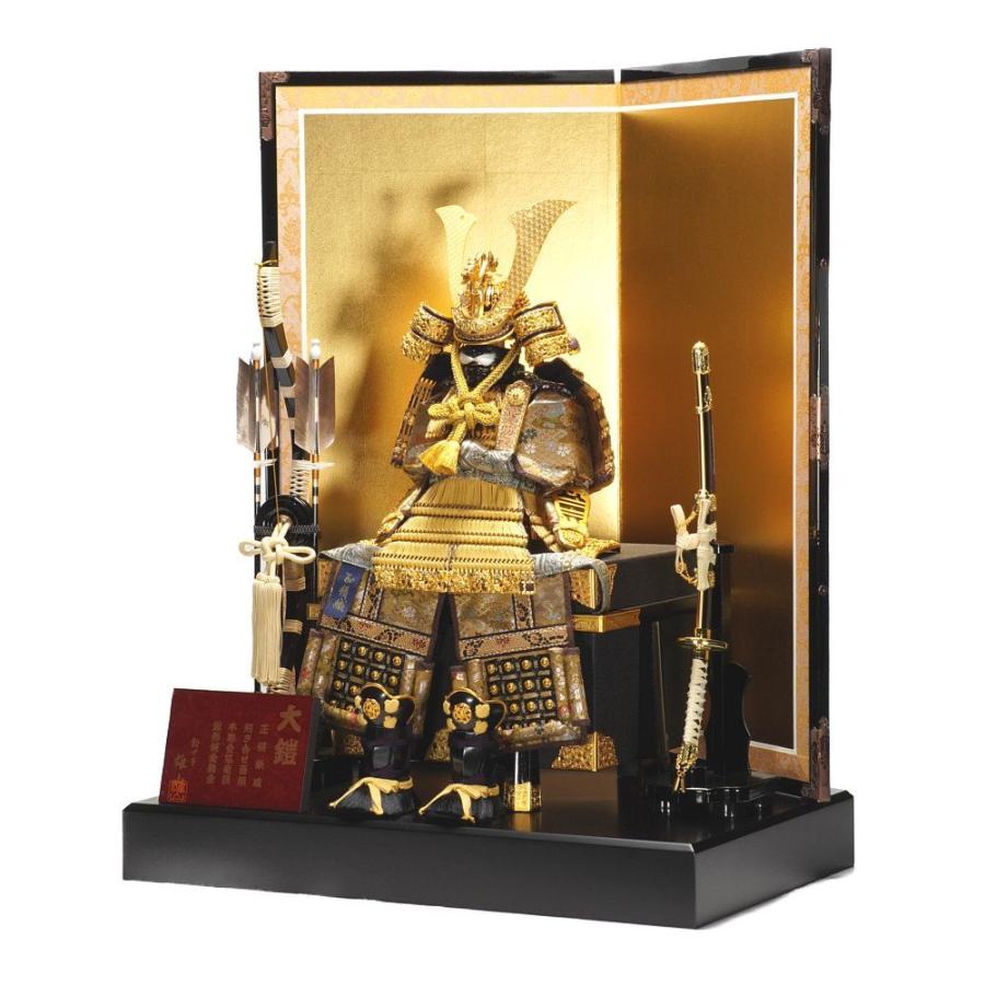 15号緋威大鎧純金箔押 15号緋威大鎧純金箔押