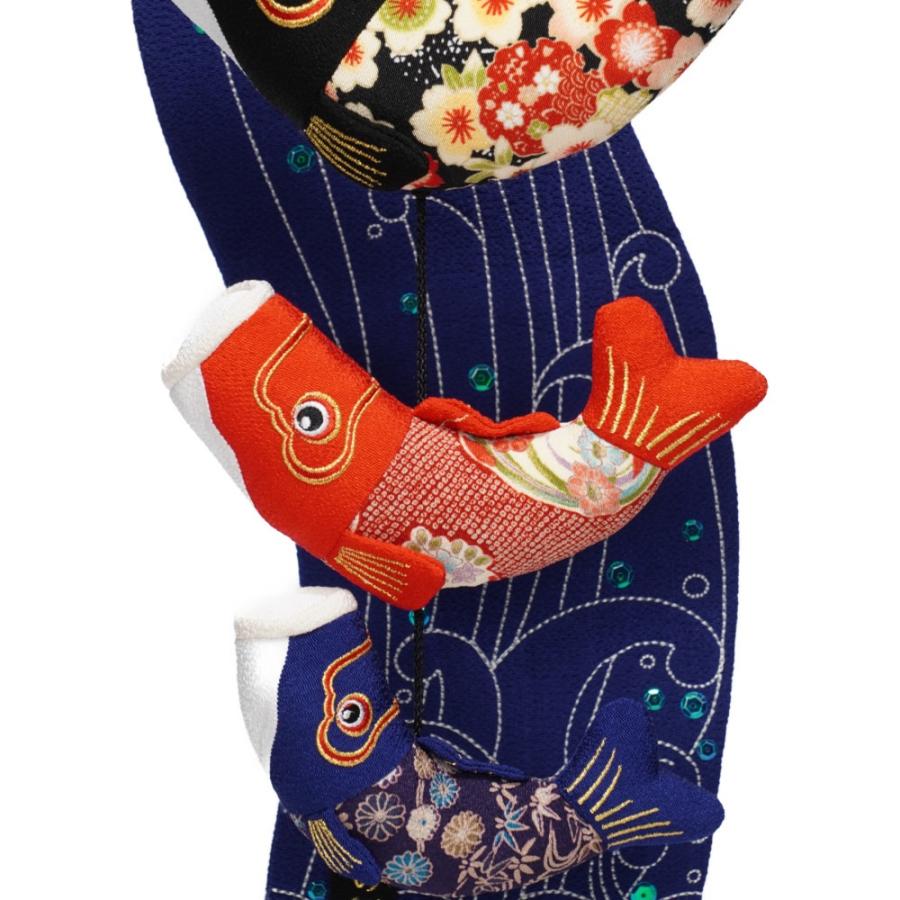 【つるし飾り】室内鯉 鯉の滝のぼり(小) 5-S30N 〈男の子〉[225T-092]の画像