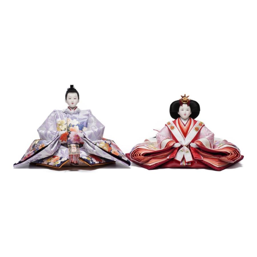 【雛人形】三五 たもナチュラル 五人揃い三段収納飾り〈雛聖作〉[233-002]_4