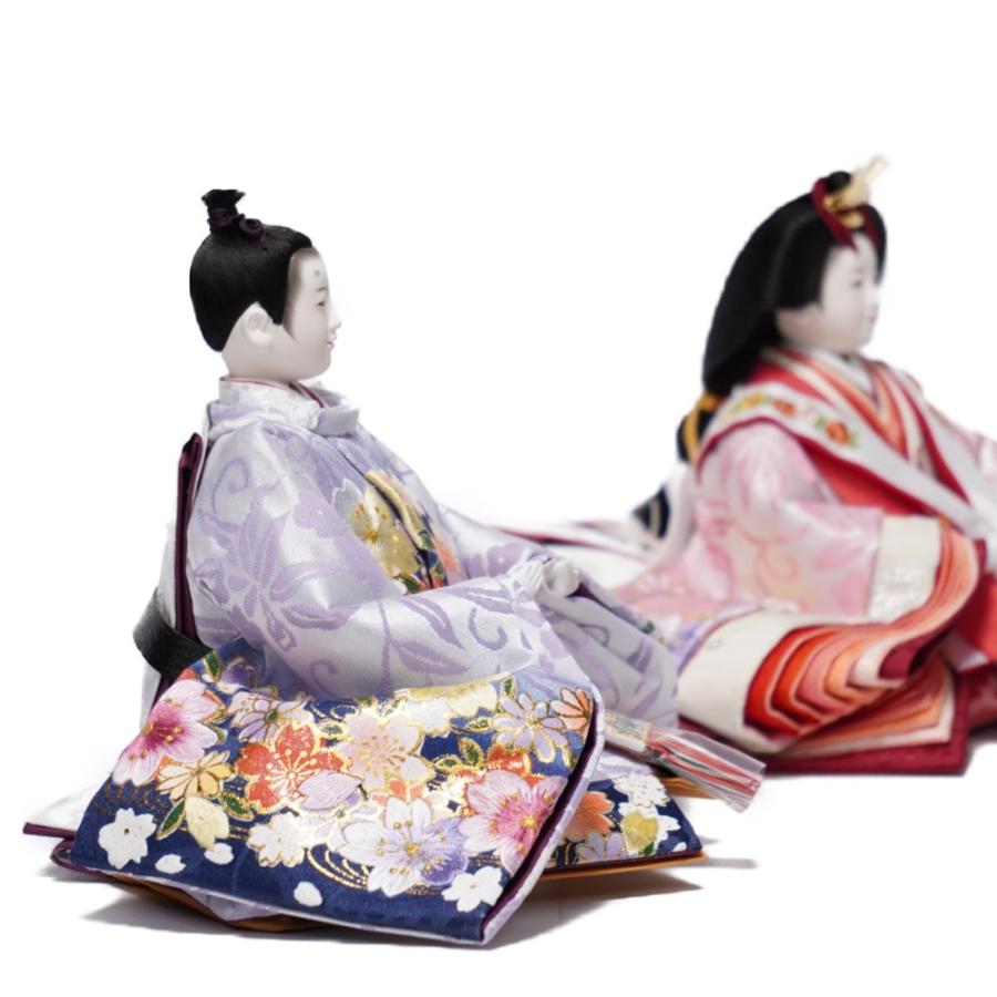【雛人形】三五 たもナチュラル 五人揃い三段収納飾り〈雛聖作〉[233-002]_5