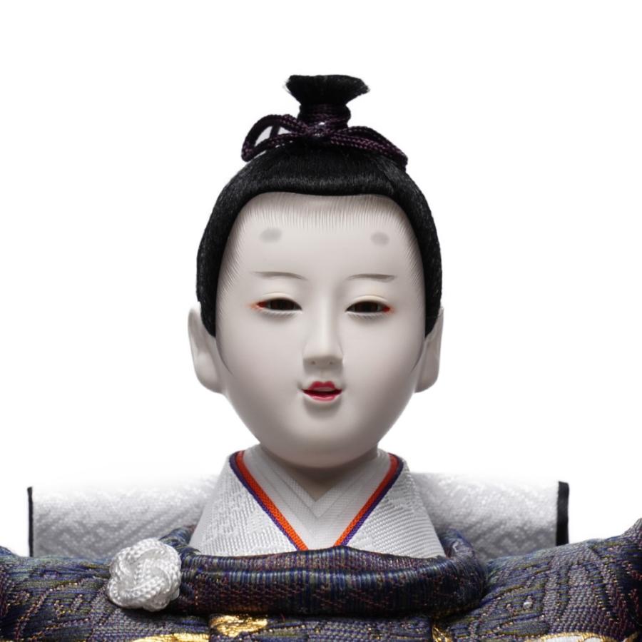 【雛人形】三五 研ぎ出し曙塗 五人揃い三段収納飾り〈雛聖作〉[233-003]_7