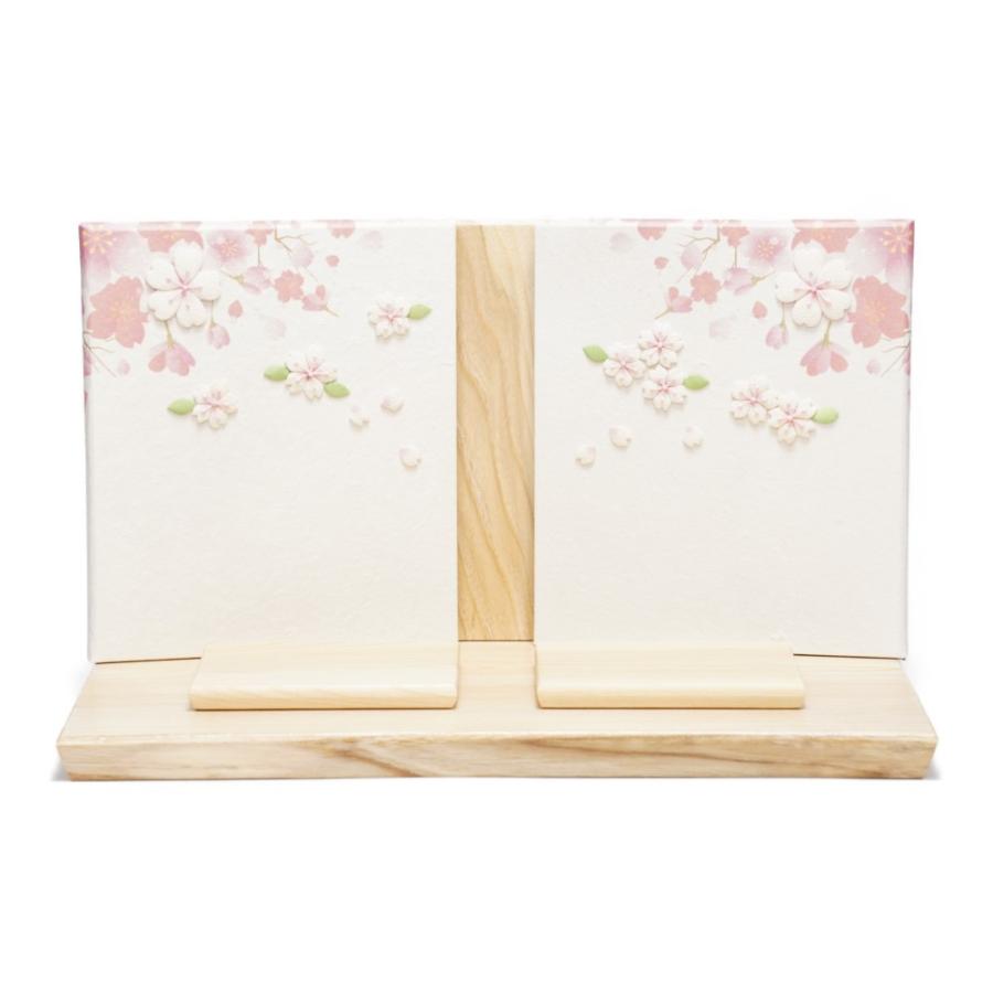【木目込み雛人形】桃山雛 友禅(緑・ピンク) 親王飾り〈木村一秀作〉[233-046]_4