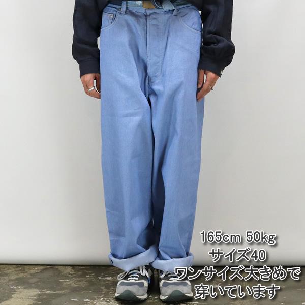 クランクプロジェクツ/CRANK PROJECTS デニムファットパンツ クランクプロジェクツ/CRANK PROJECTS デニムファットパンツ
