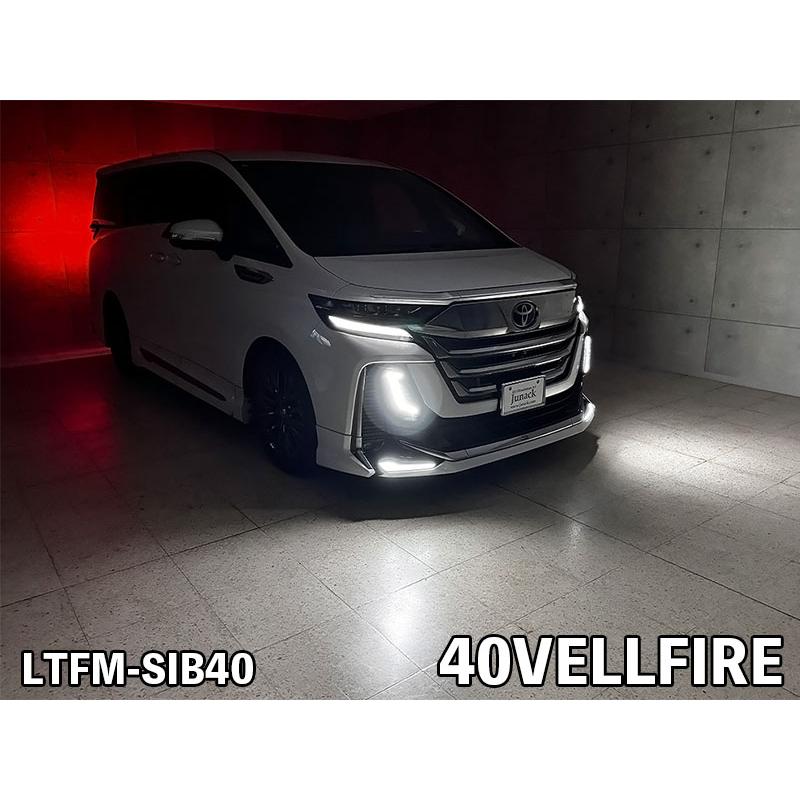40系　ヴェルファイア　フロント　LED 社外シグネチャーイルミブレード LEDトランスフォーム シグネチャーイルミブレード 40系ヴェルファイア