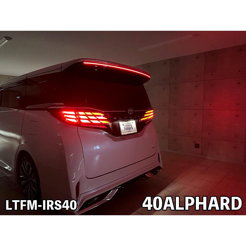 LEDトランスフォーム イルミルーフスポイラー 40系アルファード