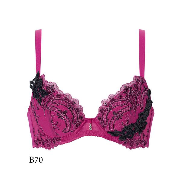サルート ブラジャーG70＆ローライズM ワコール サルート 74G ブラジャー BTJ474 3/4カップワイヤー Real Up
