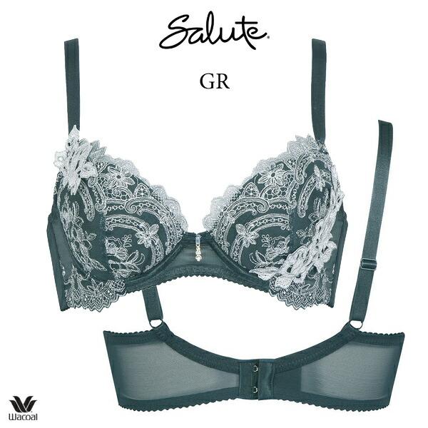 ワコール サルート 74G ブラジャー BTJ474 3/4カップワイヤー Real Up