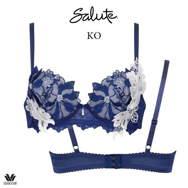 F80】サルート 63G BTJ463 スワロフスキー付き ブラジャー 【公式通販】