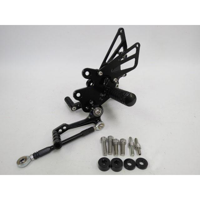 CNC 調整式 ニンジャ EX250 NINJA250R 08-12年バックステップ 黒