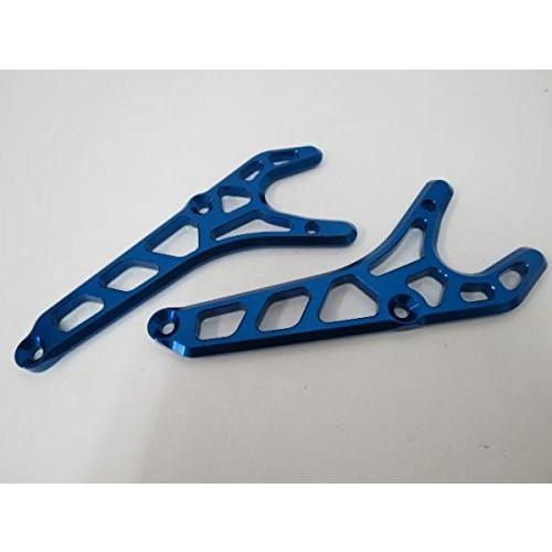 【互換品】yamaha　MT-07　mt-07 　V字型スタンドフック 青_1