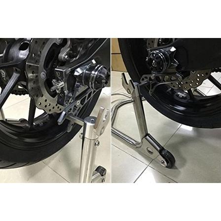 【互換品】yamaha　MT-07　mt-07 　V字型スタンドフック 青_3