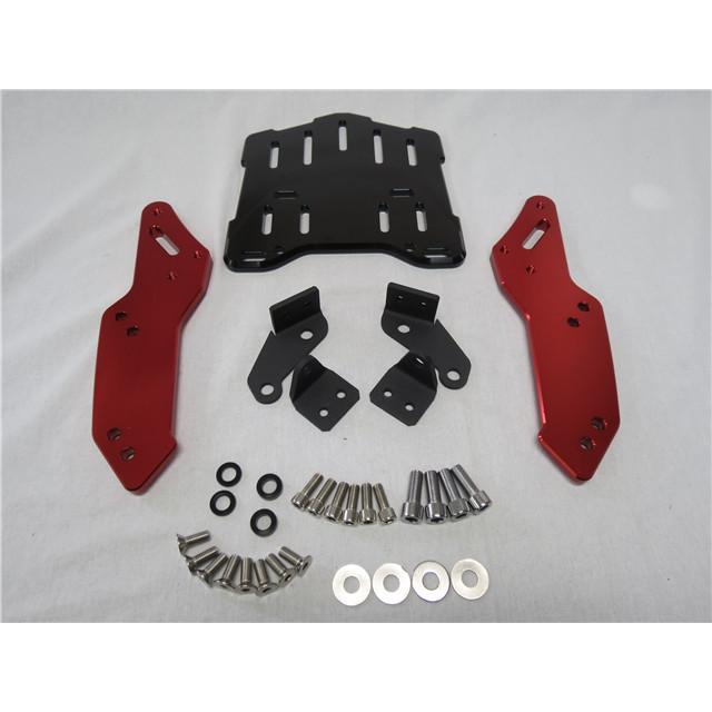 【互換品】FORZA フォルツァ forza250 MF13 2018- CNC マルチウイングリアキャリア 赤の画像