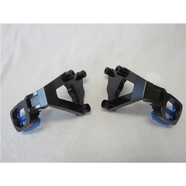 【互換品】HONDA X-ADV x-adv xadv 750 2017 2018 CNC　ステップキット 青_1
