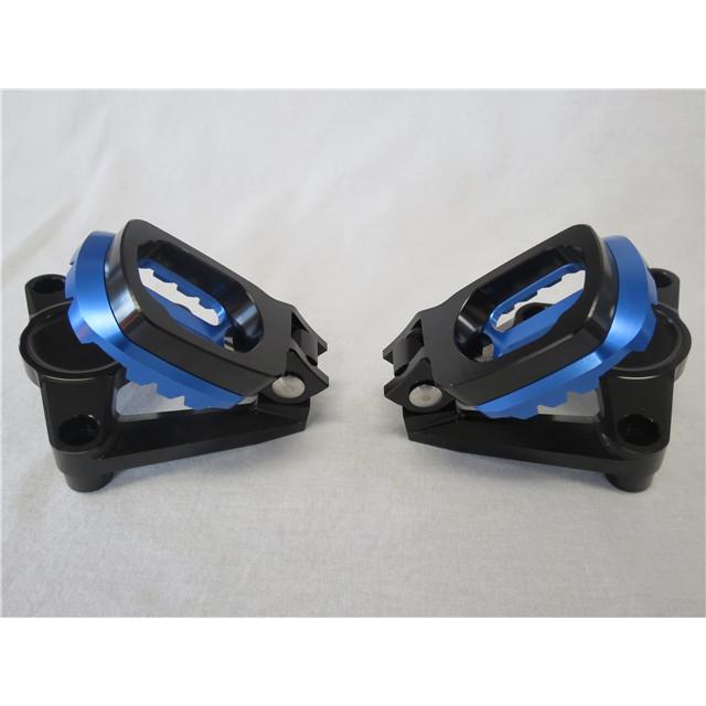 【互換品】HONDA X-ADV x-adv xadv 750 2017 2018 CNC　ステップキット 青_2