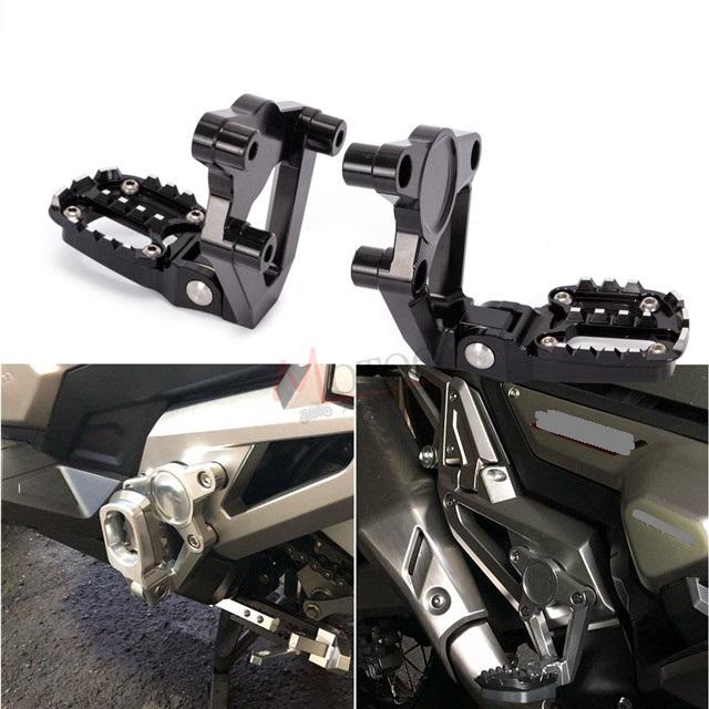 【互換品】HONDA X-ADV x-adv xadv 750 2017 2018 CNC　ステップキット 青_3