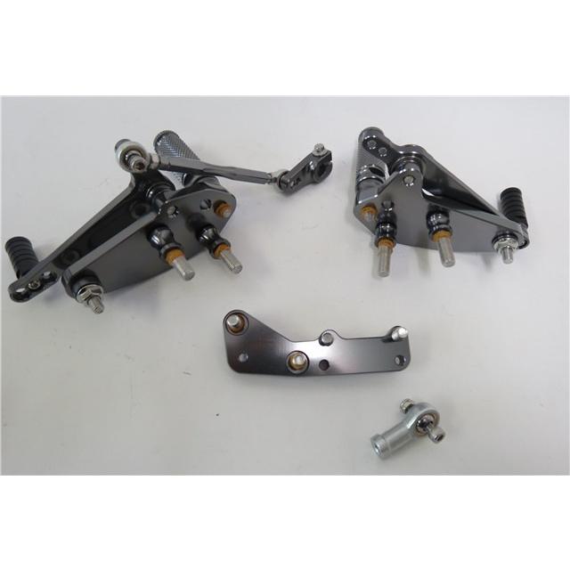互換品】TRIUMPH Bonneville ボンネビル 2001-2015 CNC 調整式 バック 