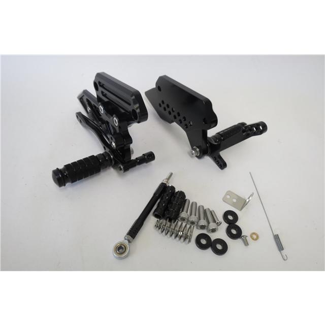 互換品】gsx250r gsx-250r 2017- CNC 調整式 バックステップ 黒
