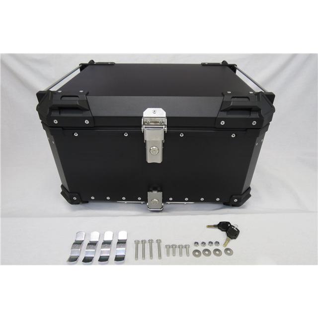 アルミトップケース 80L 大型 リアボックス ツーリングボックス 汎用 